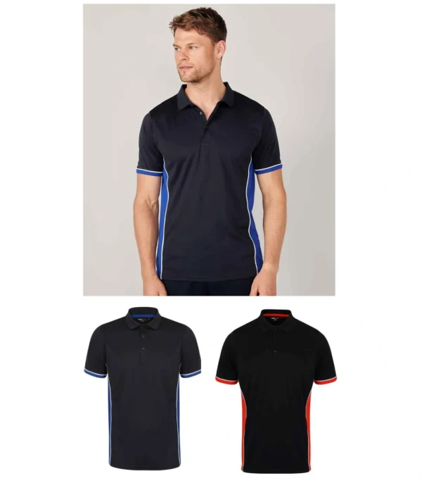 Finden & Hales LV355 Topcool Contrast Polo Shirt